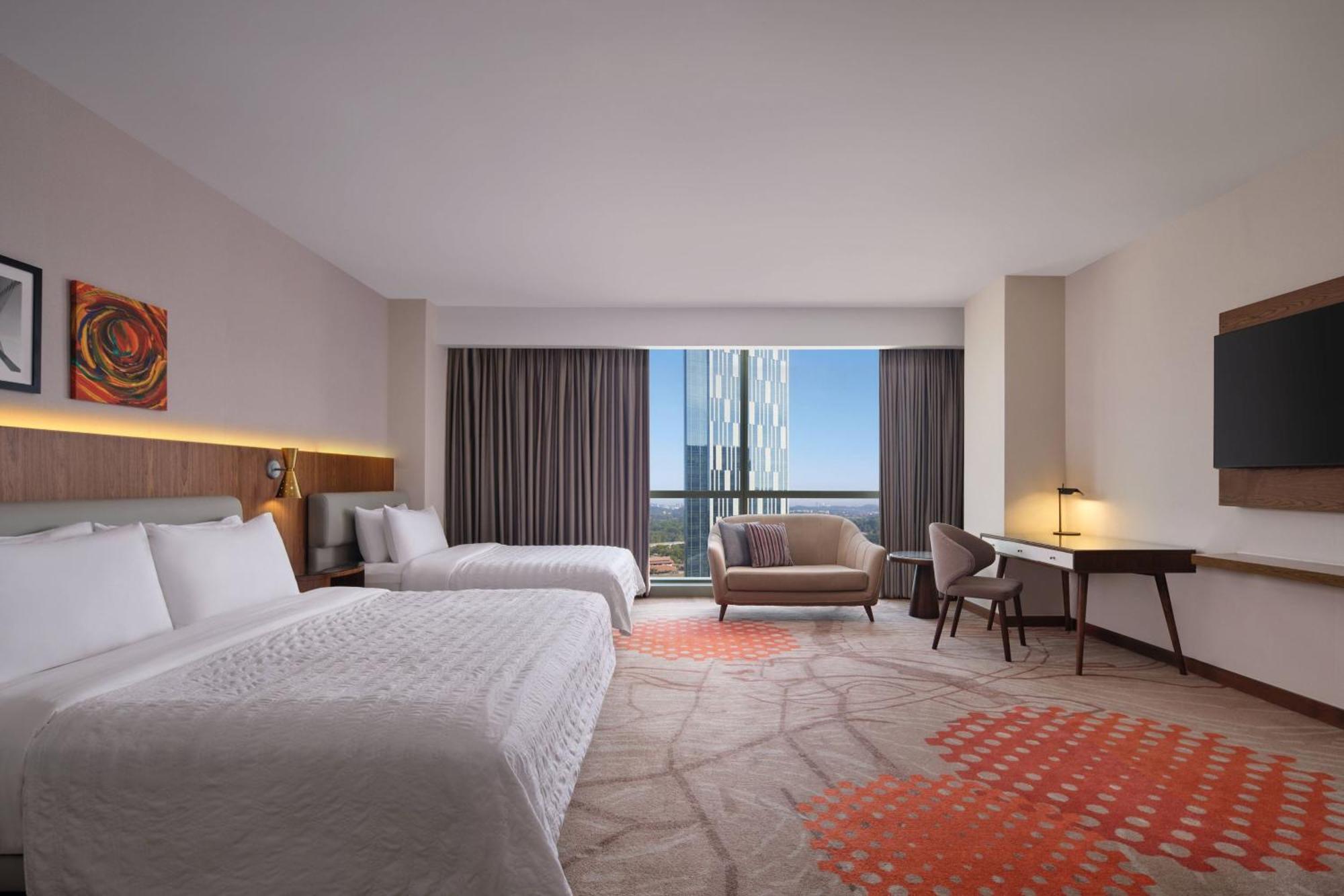 Le Meridien Putrajaya Exterior foto A guest room at the hotel